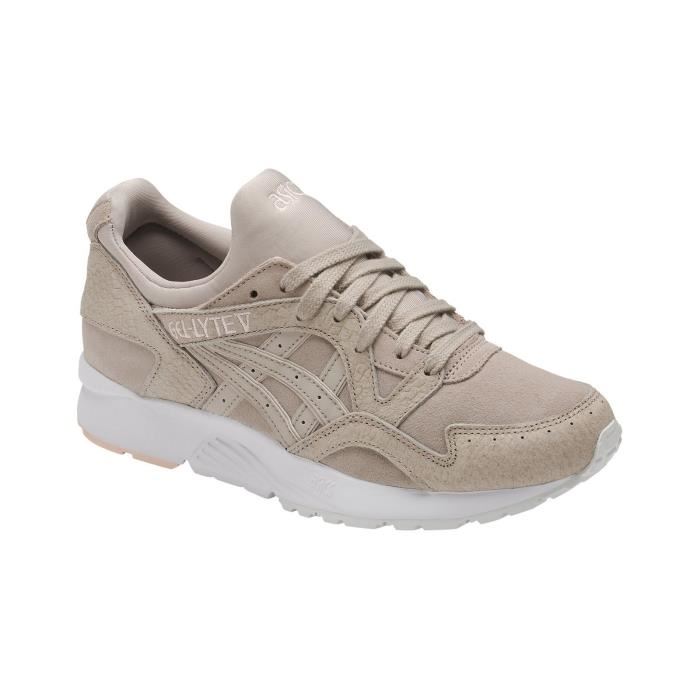 asics beige femme